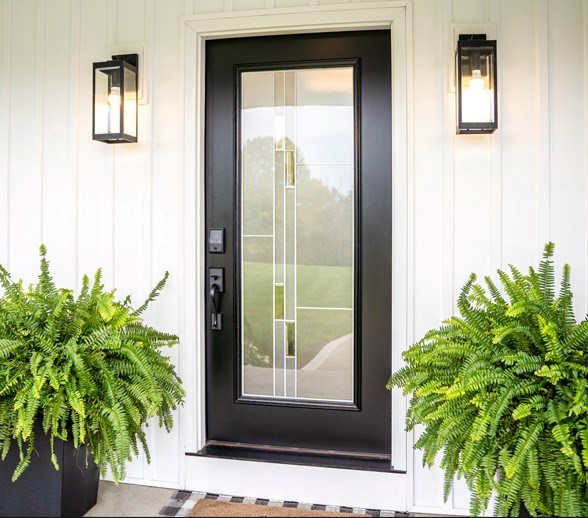 fiberglass door installation in springfield