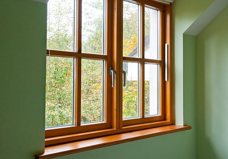 wood window installation in alexandria